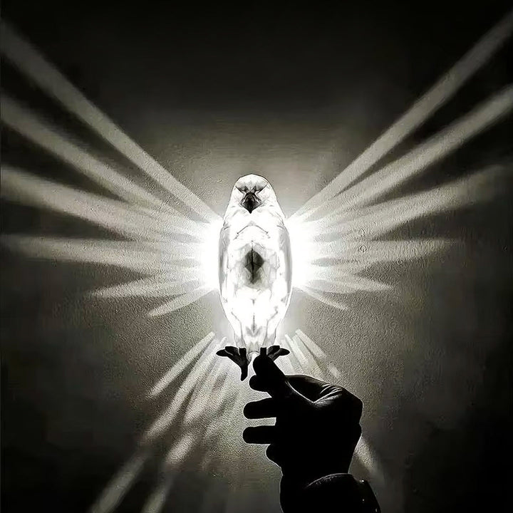Abstrakte Wandlampe Eagle