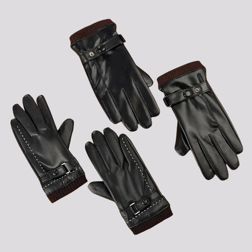 BRAD - Eleganter Herbsthandschuh aus Leder für Männer