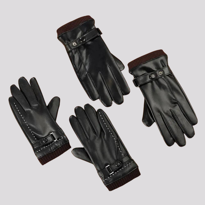 BRAD - Eleganter Herbsthandschuh aus Leder für Männer