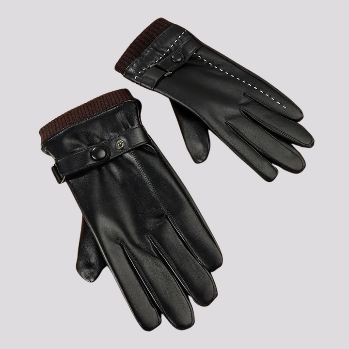 BRAD - Eleganter Herbsthandschuh aus Leder für Männer