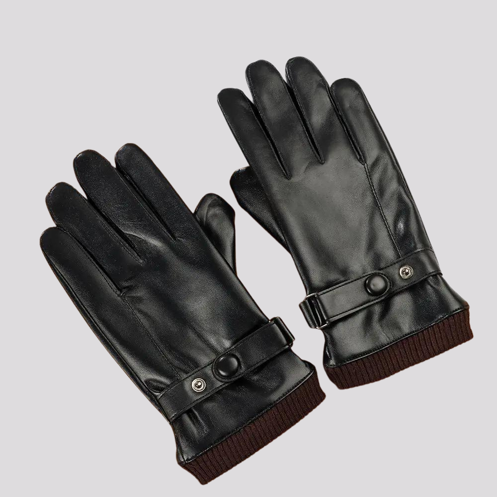 BRAD - Eleganter Herbsthandschuh aus Leder für Männer