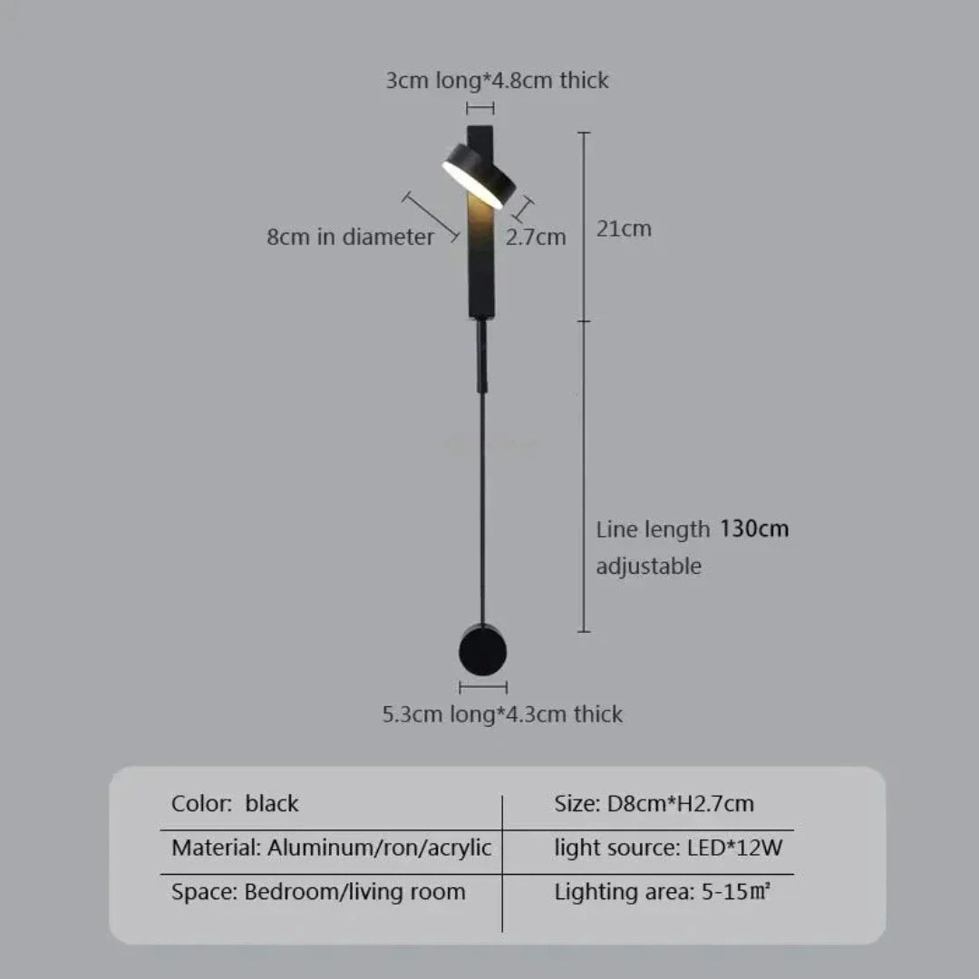 LED-Wandleuchten Vogue Luxe