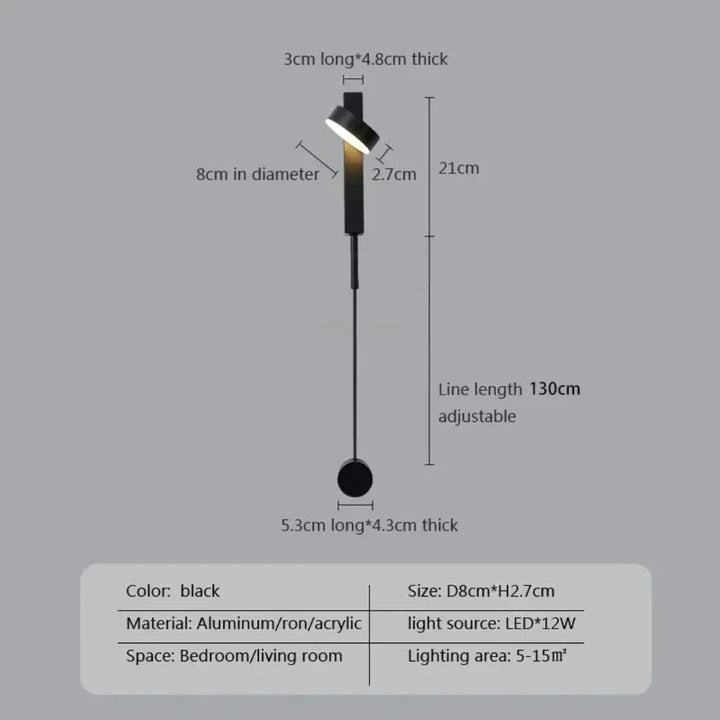 LED-Wandleuchten Vogue Luxe
