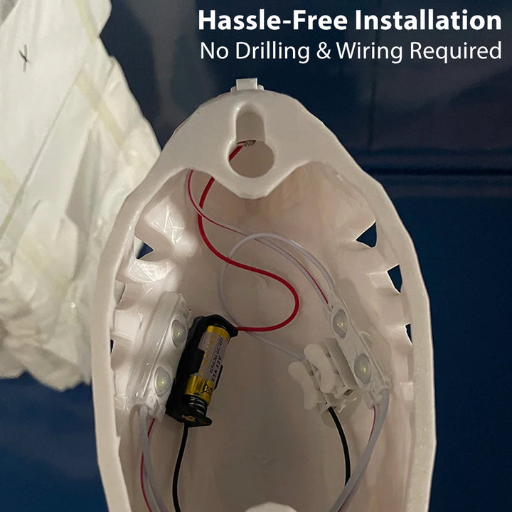 Abstrakte Wandlampe Eagle