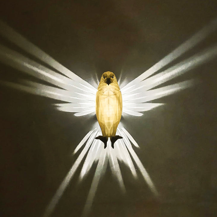 Abstrakte Wandlampe Eagle