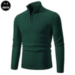 EDDY - Stilvoller Zip-Up Pullover für Herren